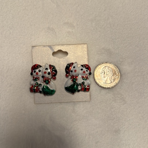 NWOT Christmas Animals Earrings - Picture 7 of 7